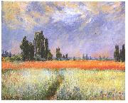 Claude Monet Wheatfield Spain oil painting artist